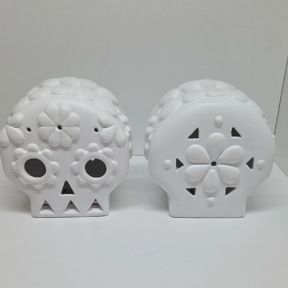 Paint your own lighted day of the dead